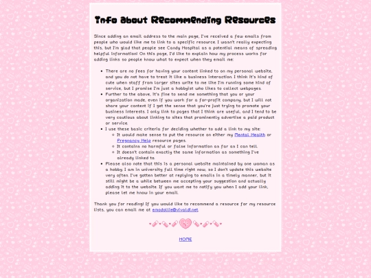 info screenshot