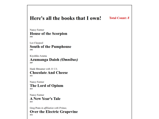 physical/booksP screenshot