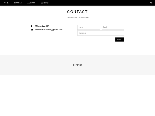 contact screenshot