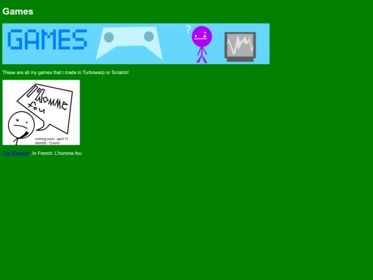 pages/games screenshot