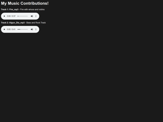 music screenshot