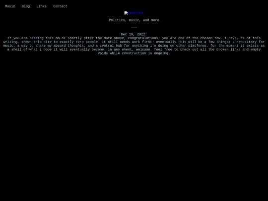 blog screenshot