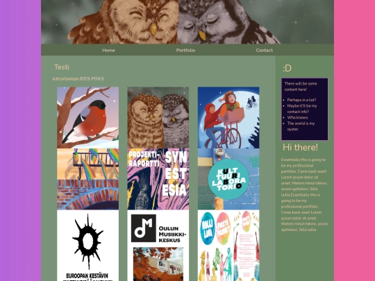 test screenshot