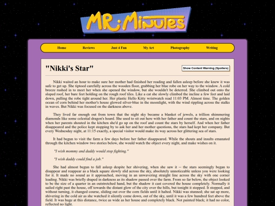 fiction/nikkis-star screenshot