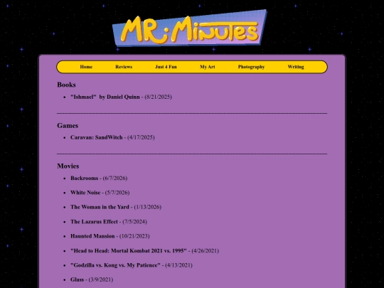 reviews screenshot