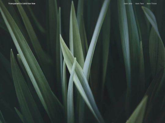 navbar screenshot