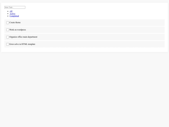 todolist screenshot