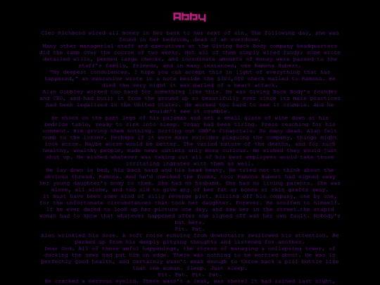 abby screenshot