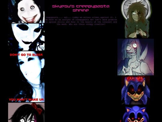 creepypasta screenshot