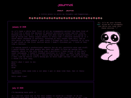 journal screenshot