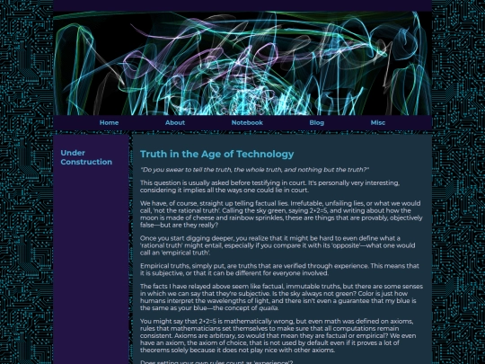philo/truth screenshot
