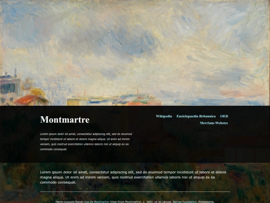 montmartre screenshot