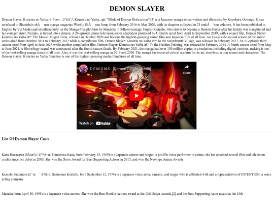 Demon slayer screenshot