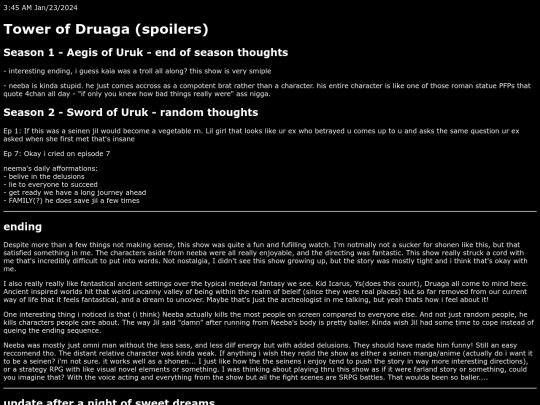 druaga screenshot