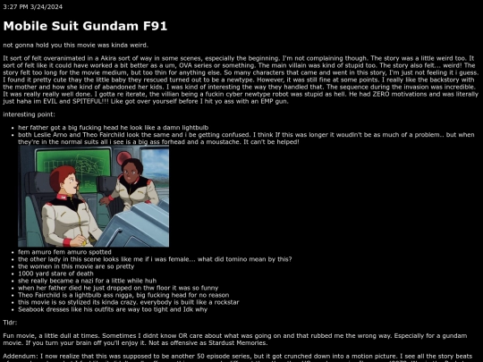 gundamf91 screenshot