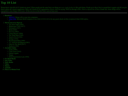 thelist screenshot