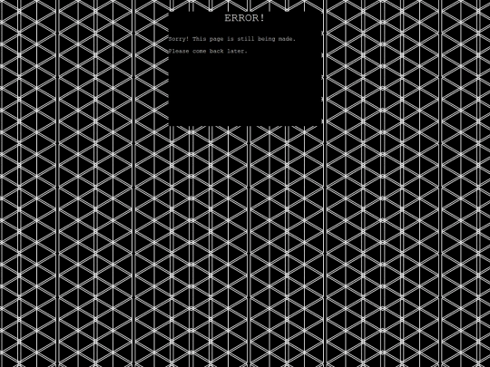 error screenshot