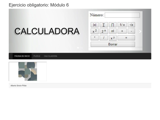 Modulo6 screenshot