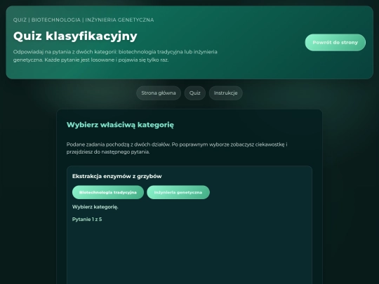 quiz screenshot