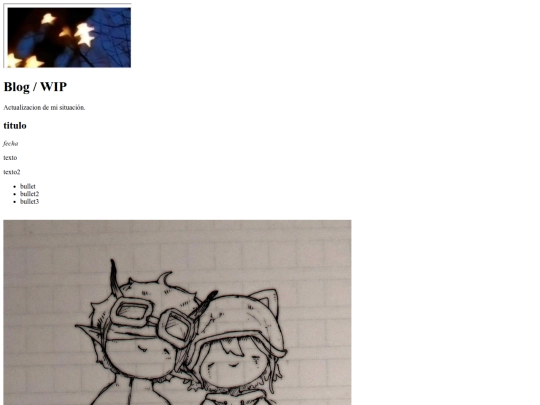 blog screenshot