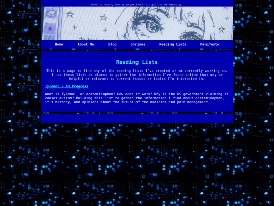 readinglists screenshot