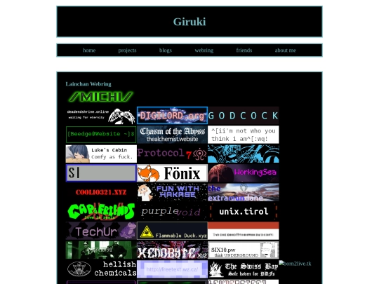 Pictures/webring screenshot