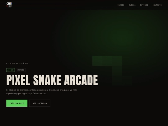 games/pixel-snake-arcade screenshot