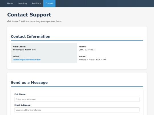 contact screenshot