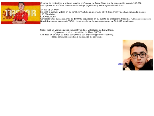 Biografíadetrebor screenshot