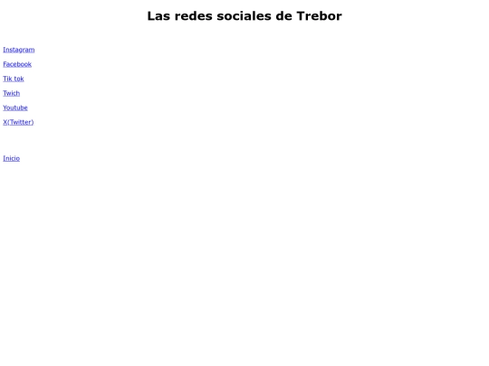 RedessocialesdeTrebor screenshot