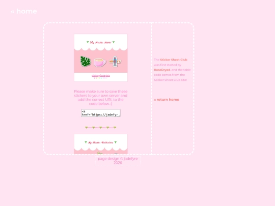 goodies/sticker-sheet-club screenshot