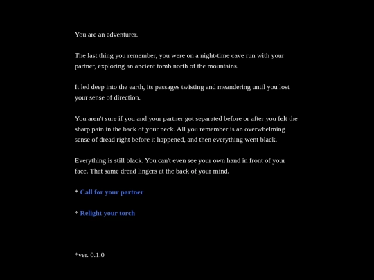 projects/games/the-dark-cave screenshot
