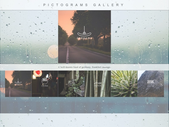 javascript gallery/galeria screenshot