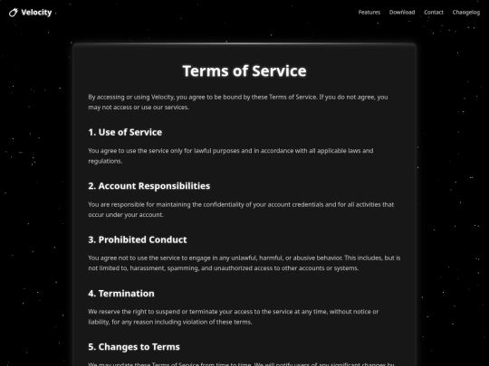 Veon_Management/legal/terms screenshot
