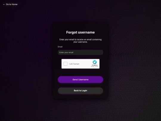 Zenith Skidded Source/auth/forgot_user screenshot