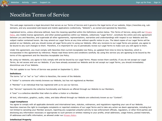 sign/terms screenshot