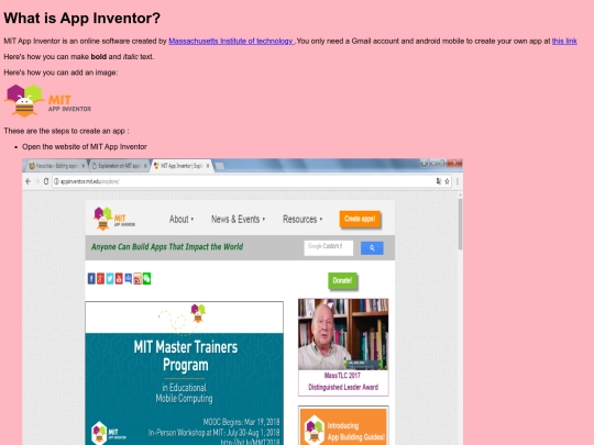 appinventor screenshot