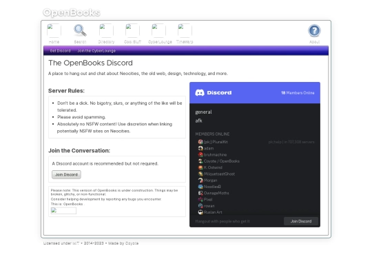 cyberlounge screenshot