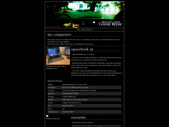 homes/coyote/computers screenshot