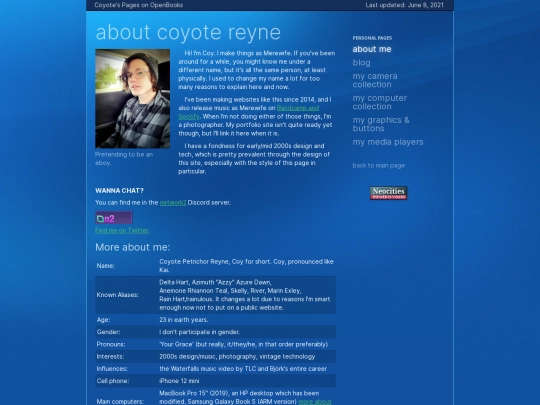 homes/coyote/me screenshot