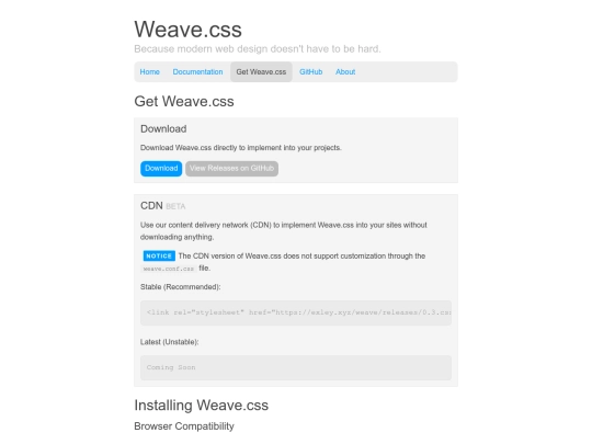 homes/weave/old-weave/get screenshot