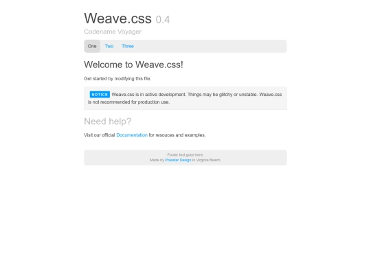 homes/weave/old-weave/weave screenshot