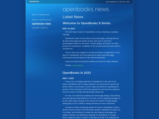 timewarp/9.2/news screenshot