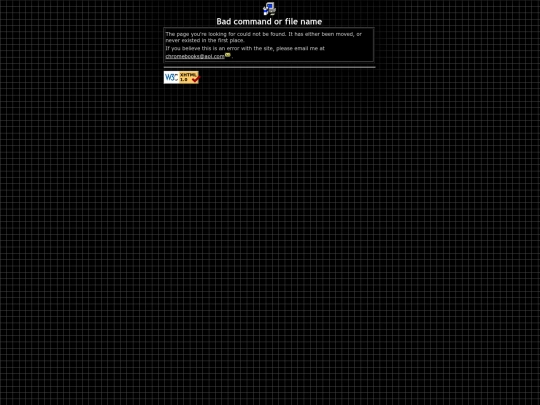 timewarp/xp/not_found screenshot