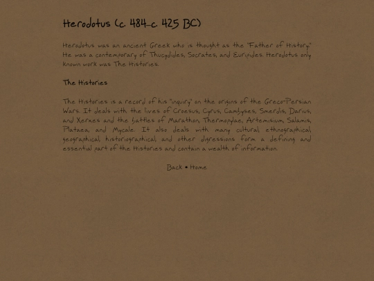 herodotus screenshot