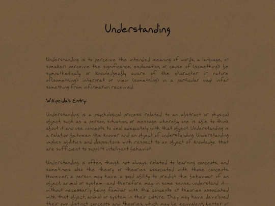 understanding screenshot