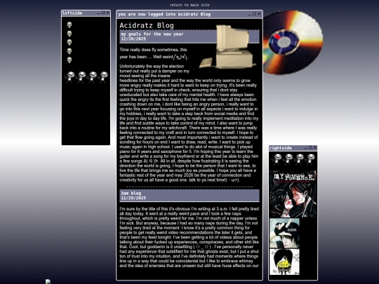 blog screenshot