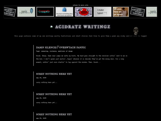 writings screenshot