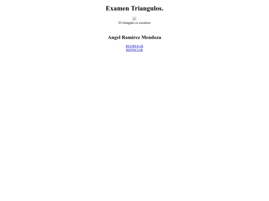 Examen Triangulos screenshot