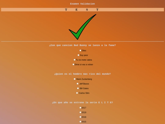 examen1 screenshot